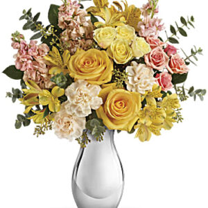 Soft Reflections Bouquet | Mixed Bouquets | Same Day Flower Delivery | Yellow | Teleflora