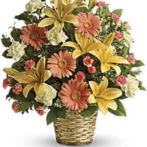 Soft Sentiments Bouquet | Mixed Bouquets | Same Day Flower Delivery | Orange | Teleflora