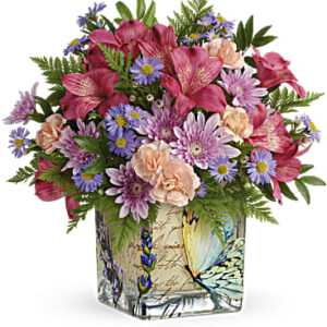 Sophisticated Whimsy Bouquet | Mixed Bouquets | Same Day Flower Delivery | Multi-Colored | Teleflora