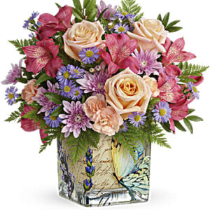 Sophisticated Whimsy Bouquet | Mixed Bouquets | Same Day Flower Delivery | Multi-Colored | Teleflora