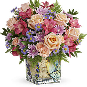 Sophisticated Whimsy Bouquet | Mixed Bouquets | Same Day Flower Delivery | Multi-Colored | Teleflora