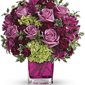 Splendid Surprise Bouquet | Mixed Bouquets | Same Day Flower Delivery | Purple | Teleflora