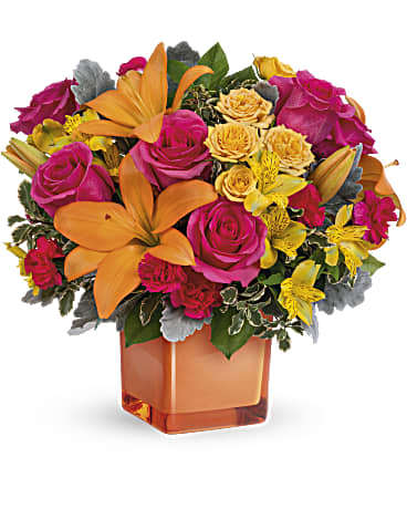 Spread Sunshine Bouquet | Mixed Bouquets | Same Day Flower Delivery | Multi-Colored | Teleflora
