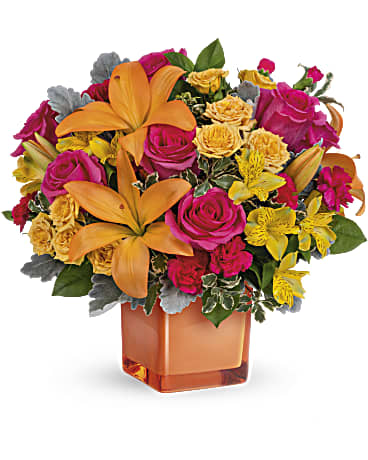 Spread Sunshine Bouquet | Mixed Bouquets | Same Day Flower Delivery | Multi-Colored | Teleflora