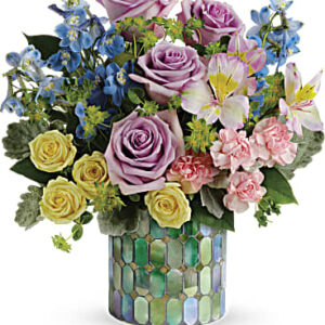 Stained Glass Blooms Bouquet | Mixed Bouquets | Same Day Flower Delivery | Multi-Colored | Teleflora