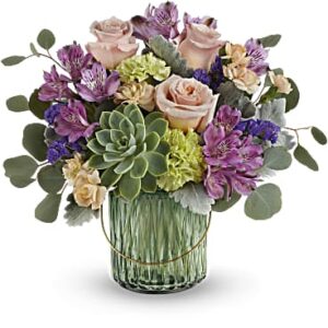 Storybook Rose Bouquet | Mixed Bouquets | Same Day Flower Delivery | Purple | Teleflora