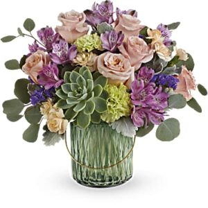 Storybook Rose Bouquet | Mixed Bouquets | Same Day Flower Delivery | Purple | Teleflora
