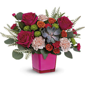 Sunkissed Bouquet | Roses | Same Day Flower Delivery | Multi-Colored | Teleflora