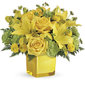 Sunny Mood Bouquet | Mixed Bouquets | Same Day Flower Delivery | Yellow | Teleflora