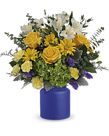 Sunrise At Sea Bouquet | Mixed Bouquets | Same Day Flower Delivery | Multi-Colored | Teleflora