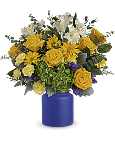 Sunrise At Sea Bouquet | Mixed Bouquets | Same Day Flower Delivery | Multi-Colored | Teleflora