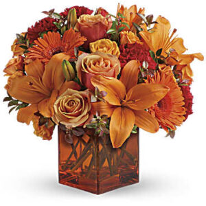 Sunrise Sunset Bouquet | Mixed Bouquets | Same Day Flower Delivery | Orange | Teleflora