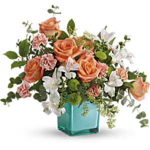 Sunset Splash Bouquet | Mixed Bouquets | Same Day Flower Delivery | White | Teleflora