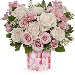 Sweet Clouds Bouquet | Mixed Bouquets | Same Day Flower Delivery | Multi-Colored | Teleflora