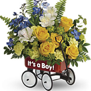 Sweet Little Wagon Bouquet | Mixed Bouquets | Same Day Flower Delivery | Multi-Colored | Teleflora