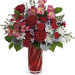 Swirling Splendor Bouquet | Mixed Bouquets | Same Day Flower Delivery | Multi-Colored | Teleflora