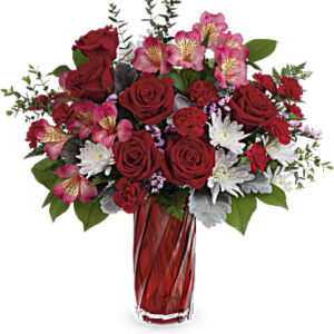 Swirling Splendor Bouquet | Mixed Bouquets | Same Day Flower Delivery | Multi-Colored | Teleflora