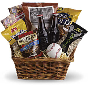 Take Me Out To The Ballgame Basket | Mixed Bouquets | Same Day Flower Delivery | Multi-Colored | Teleflora