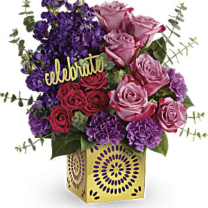 Thrilled For You Bouquet | Mixed Bouquets | Same Day Flower Delivery | Multi-Colored | Teleflora