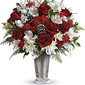 Timeless Cheer Bouquet | Mixed Bouquets | Same Day Flower Delivery | White | Teleflora