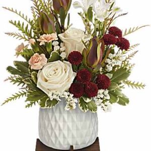 Timeless Treasure Bouquet | Mixed Bouquets | Same Day Flower Delivery | White | Teleflora