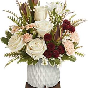 Timeless Treasure Bouquet | Mixed Bouquets | Same Day Flower Delivery | White | Teleflora