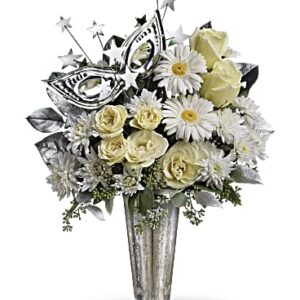 Toast Of The Town Bouquet | Mixed Bouquets | Same Day Flower Delivery | White | Teleflora