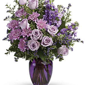 Together At Twilight Bouquet | Mixed Bouquets | Same Day Flower Delivery | Purple | Teleflora