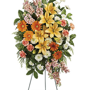 Treasured Lilies Spray | Mixed Bouquets | Same Day Flower Delivery | Multi-Colored | Teleflora
