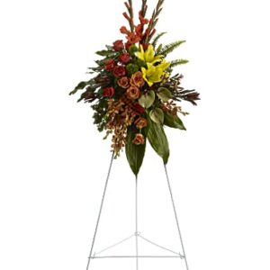 Tropical Tribute Spray | Mixed Bouquets | Same Day Flower Delivery | Orange | Teleflora