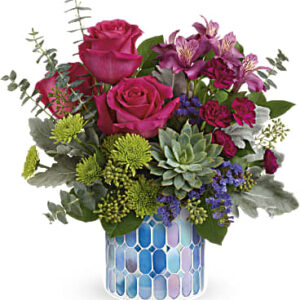 Watercolor Blooms Bouquet | Mixed Bouquets | Same Day Flower Delivery | Multi-Colored | Teleflora