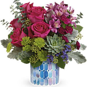 Watercolor Blooms Bouquet | Mixed Bouquets | Same Day Flower Delivery | Multi-Colored | Teleflora