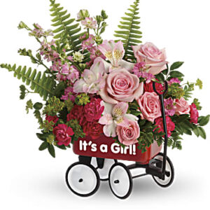 Welcome Beautiful Bouquet | Mixed Bouquets | Same Day Flower Delivery | Red | Teleflora
