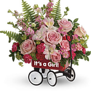 Welcome Beautiful Bouquet | Mixed Bouquets | Same Day Flower Delivery | Red | Teleflora