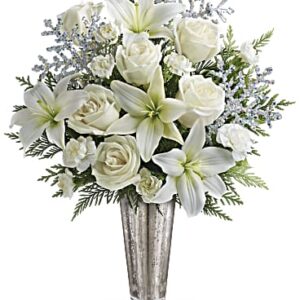 Winter Glow | Roses | Same Day Flower Delivery | White | Teleflora