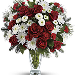 Winter Kisses Bouquet | Mixed Bouquets | Same Day Flower Delivery | White | Teleflora