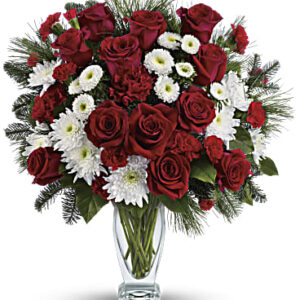 Winter Kisses Bouquet | Mixed Bouquets | Same Day Flower Delivery | White | Teleflora