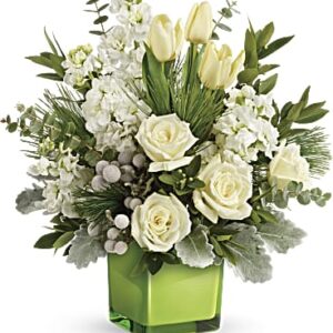 Winter Pop Bouquet | Mixed Bouquets | Same Day Flower Delivery | White | Teleflora