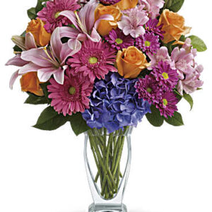 Wondrous Wishes Bouquet | Mixed Bouquets | Same Day Flower Delivery | Multi-Colored | Teleflora