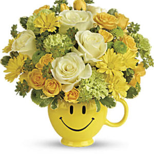 You Make Me Smile Bouquet | Mixed Bouquets | Same Day Flower Delivery | Yellow | Teleflora