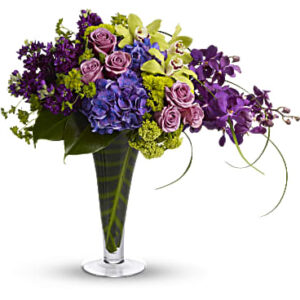 Your Majesty Bouquet | Mixed Bouquets | Same Day Flower Delivery | Purple | Teleflora
