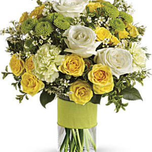 Your Sweet Smile Bouquet | Roses | Same Day Flower Delivery | Yellow | Teleflora